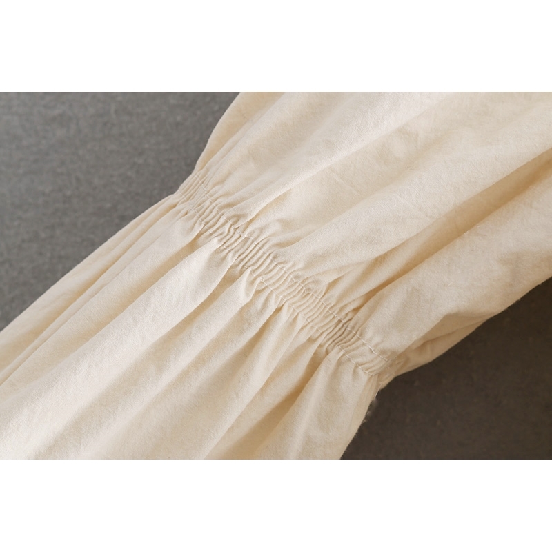 women court style square collar casual short blouse shirt retro puff sleeve elastic chic chemise blusas tops LS3273 210420