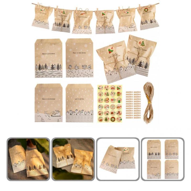 Gift Wrap Portable 1 Set Good Kraft Paper Candy Wrapping Bag Practical Food Grade For Party
Gift Wrap Portable 1 Set Good Kraft Paper Candy Wrapping Bag Practical Food Grade For Party