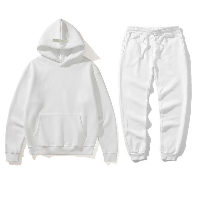 High Street Tide Letter Tracksuits Designer Suit with Logo, Couple Hooded Sweater & Pants Plus Size S-XXXL