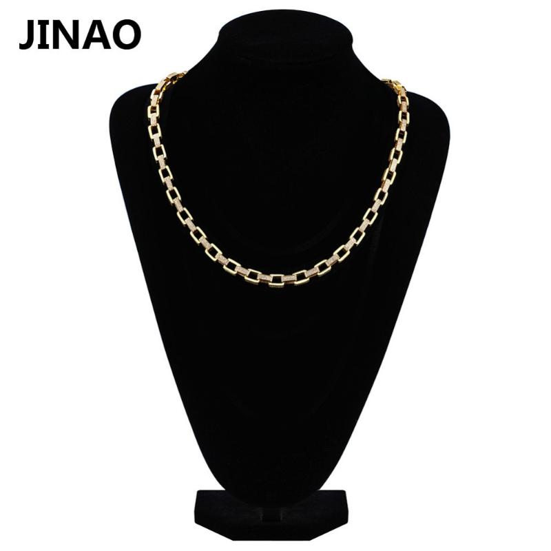 Gold Color Link Chains Necklace Iced Out Bling Cubic Zircon Rapper Hip Hop Jewelry 18inch 22inch
Gold Color Link Chains Necklace Iced Out Bling Cubic Zircon Rapper Hip Hop Jewelry 18inch 22inch