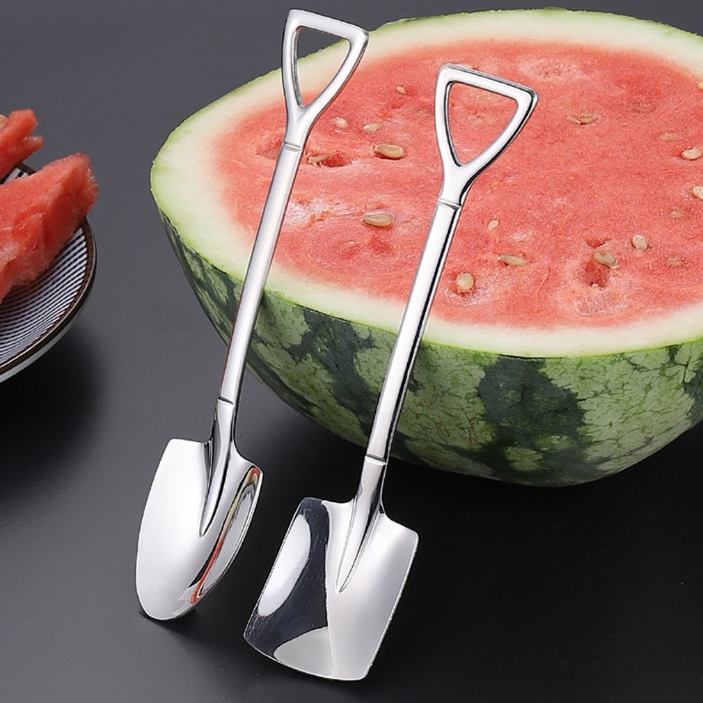 Stainless steel Lepel Watermelon Cake Lepel Longe Steel Constipation Western Food Scoop Ice Cream Tool Required Summer