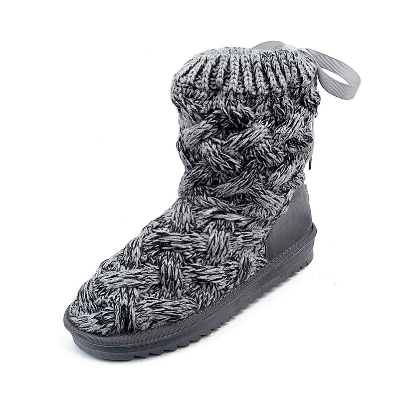 Boots COSIDRAM Women Fashion Warm Knitting Ankle Snow 2021 Female Riband Low Heel Winter Plush Shoes SNE-177, Black
Boots COSIDRAM Women Fashion Warm Knitting Ankle Snow 2021 Female Riband Low Heel Winter Plush Shoes SNE-177, Black