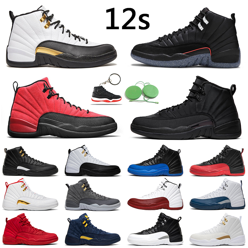 12 Retro Triple Black men Basketball Shoes 12s Utility Grind University Gold Reverse Flu Game Twist The Master mens trainer, Michigan
12 Retro Triple Black men Basketball Shoes 12s Utility Grind University Gold Reverse Flu Game Twist The Master mens trainer, Michigan