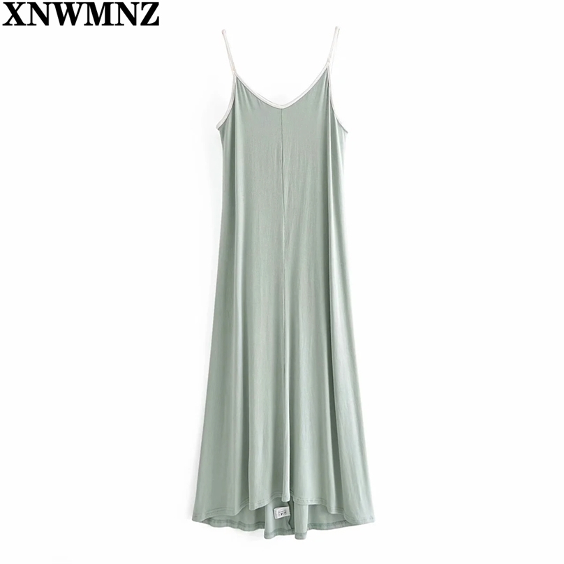 Fashion Women long knit dress woman V-neck es with thin straps Lady sexy Vestido summer women' Robe 210520, Green
Fashion Women long knit dress woman V-neck es with thin straps Lady sexy Vestido summer women' Robe 210520, Green