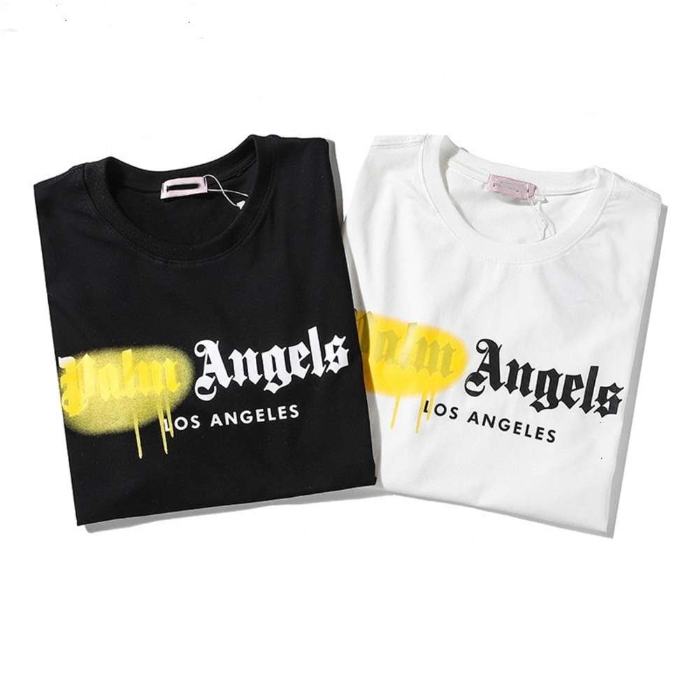 t shirts casual Proven paint fashion spray palm letters angel yellow versatile round neck short sleeve T-shirt, White;black
t shirts casual Proven paint fashion spray palm letters angel yellow versatile round neck short sleeve T-shirt, White;black
