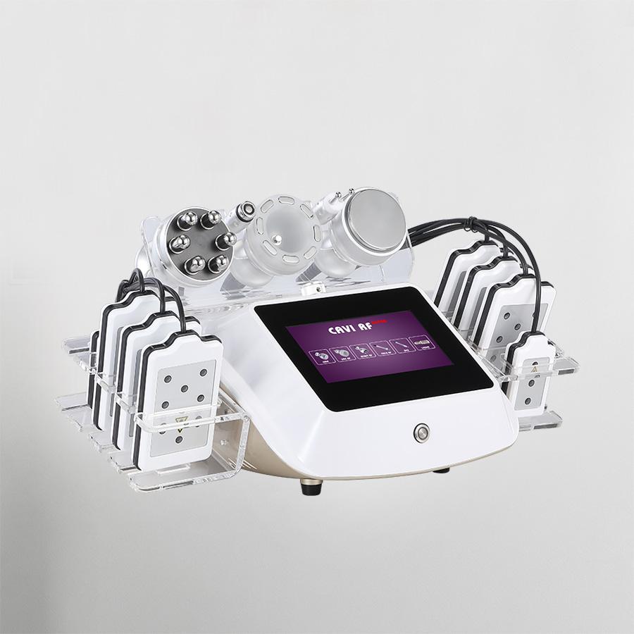 Slimming Machine 6 In 1 Ultrasonic Cavitation Body Shaping Radio Frequency Liposuction Machine