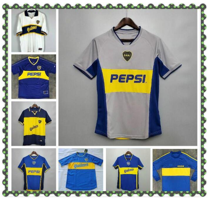 97 98 Boca Juniors Retro Soccer Jersey Maradona ROMAN Caniggia 1997 96 2002 03 PALERMO Football Shirts Maillot Camiseta de Futbol 2005 2001, Gold
97 98 Boca Juniors Retro Soccer Jersey Maradona ROMAN Caniggia 1997 96 2002 03 PALERMO Football Shirts Maillot Camiseta de Futbol 2005 2001, Gold