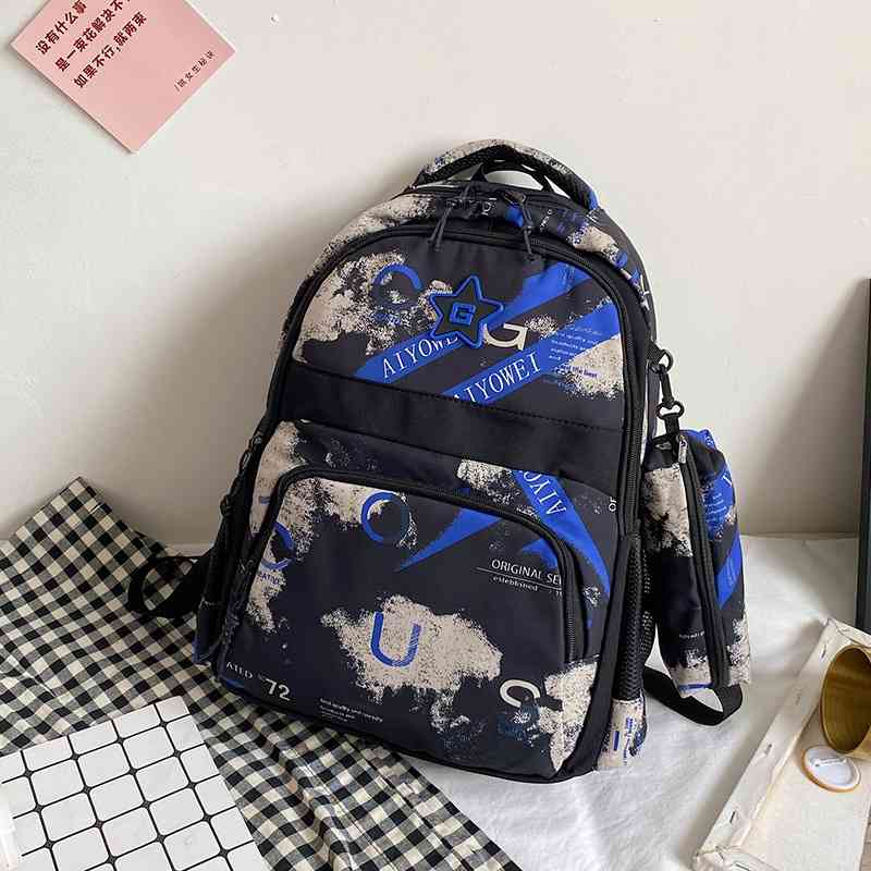 2021 bag female Korean school high capacity Nylon male college student fashion trend couple Backpack, Red
2021 bag female Korean school high capacity Nylon male college student fashion trend couple Backpack, Red