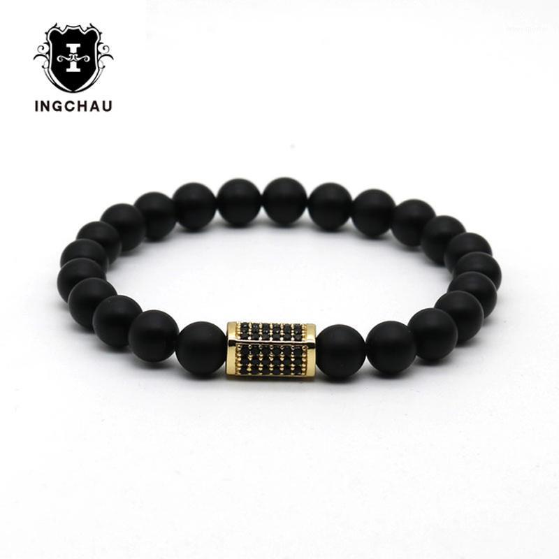 Charm Bracelets Fashion Classical Gold-color Rectangle Cuboid Luxury Men Black Onyx Stone Beads Bracelet For Jewelry R-21
Charm Bracelets Fashion Classical Gold-color Rectangle Cuboid Luxury Men Black Onyx Stone Beads Bracelet For Jewelry R-21