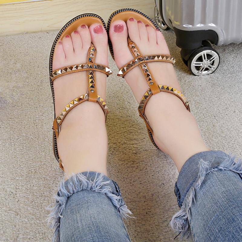 Summer Yellow White Brown Gladiator Sandals Women Ladies Shoes Flat Heel Rivets Beach Casual Sandal Womens Shoe, Black
Summer Yellow White Brown Gladiator Sandals Women Ladies Shoes Flat Heel Rivets Beach Casual Sandal Womens Shoe, Black