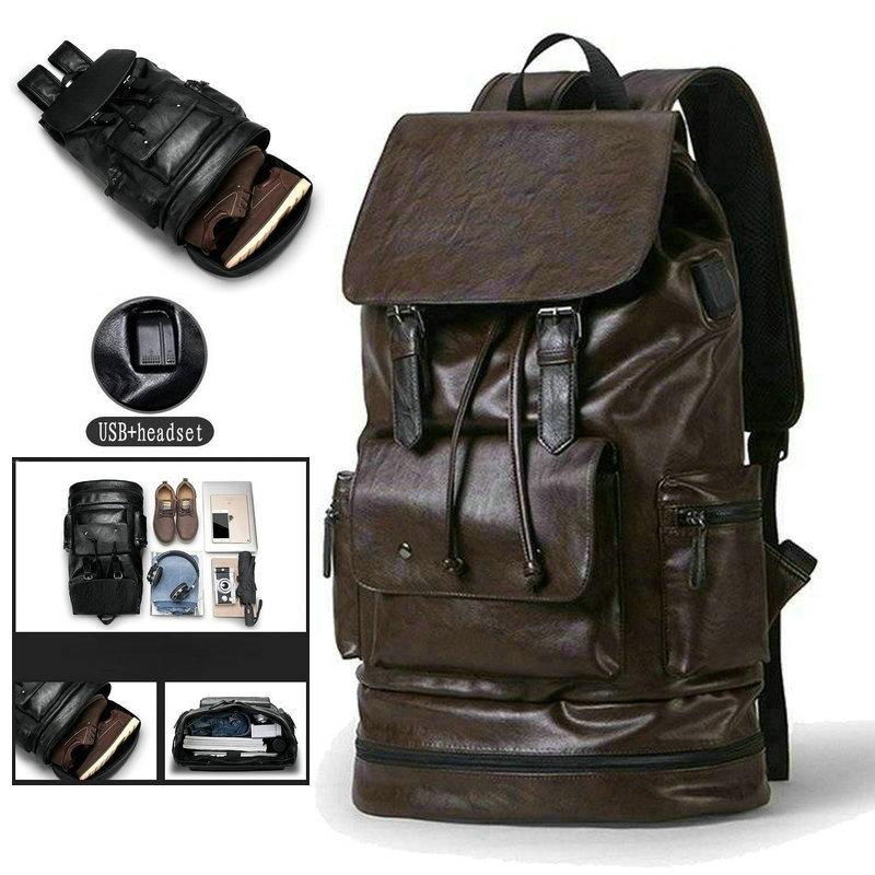 Duffel Bags Real Cow Leather Travel Backpack Genuine Shoulder Leisure Large Capacity Mens Fashion 16 Inch Laptop Bag, Black
Duffel Bags Real Cow Leather Travel Backpack Genuine Shoulder Leisure Large Capacity Mens Fashion 16 Inch Laptop Bag, Black