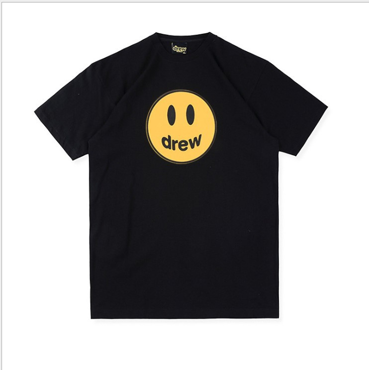 Justin Bieber smiley face print T Shirts street fashion men and women short-sleeved T-shirt, White
Justin Bieber smiley face print T Shirts street fashion men and women short-sleeved T-shirt, White