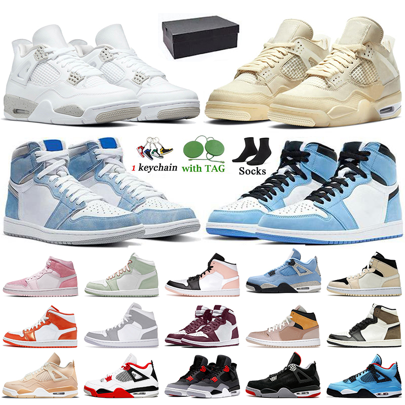 White Oreo Sail Off Jordan 4 4s Mens Basketball Shoes Jumpman 1 1s Retro University Blue High OG Hyper Royal Particle Beige Women Trainers Sneakers Infrared Fire Red, Box
White Oreo Sail Off Jordan 4 4s Mens Basketball Shoes Jumpman 1 1s Retro University Blue High OG Hyper Royal Particle Beige Women Trainers Sneakers Infrared Fire Red, Box
