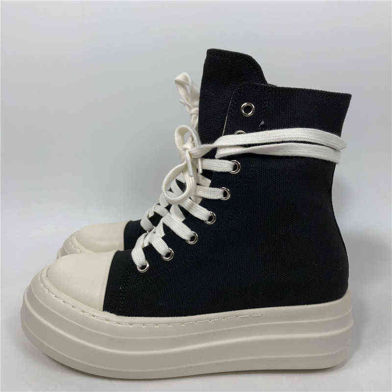 Owen Seak Women Canvas Shoes Luxury Trainers Platform Boots Lace Up Sneakers Casual Height Increasing Zip High-TOP Black Shoes Y1209
Owen Seak Women Canvas Shoes Luxury Trainers Platform Boots Lace Up Sneakers Casual Height Increasing Zip High-TOP Black Shoes Y1209