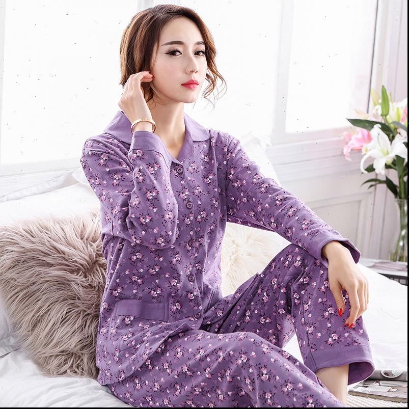 100% cotton pajamas set womens sleepwears long sleeve girl casual leisure outerwear pyjamas nightwear, Black;red
100% cotton pajamas set womens sleepwears long sleeve girl casual leisure outerwear pyjamas nightwear, Black;red