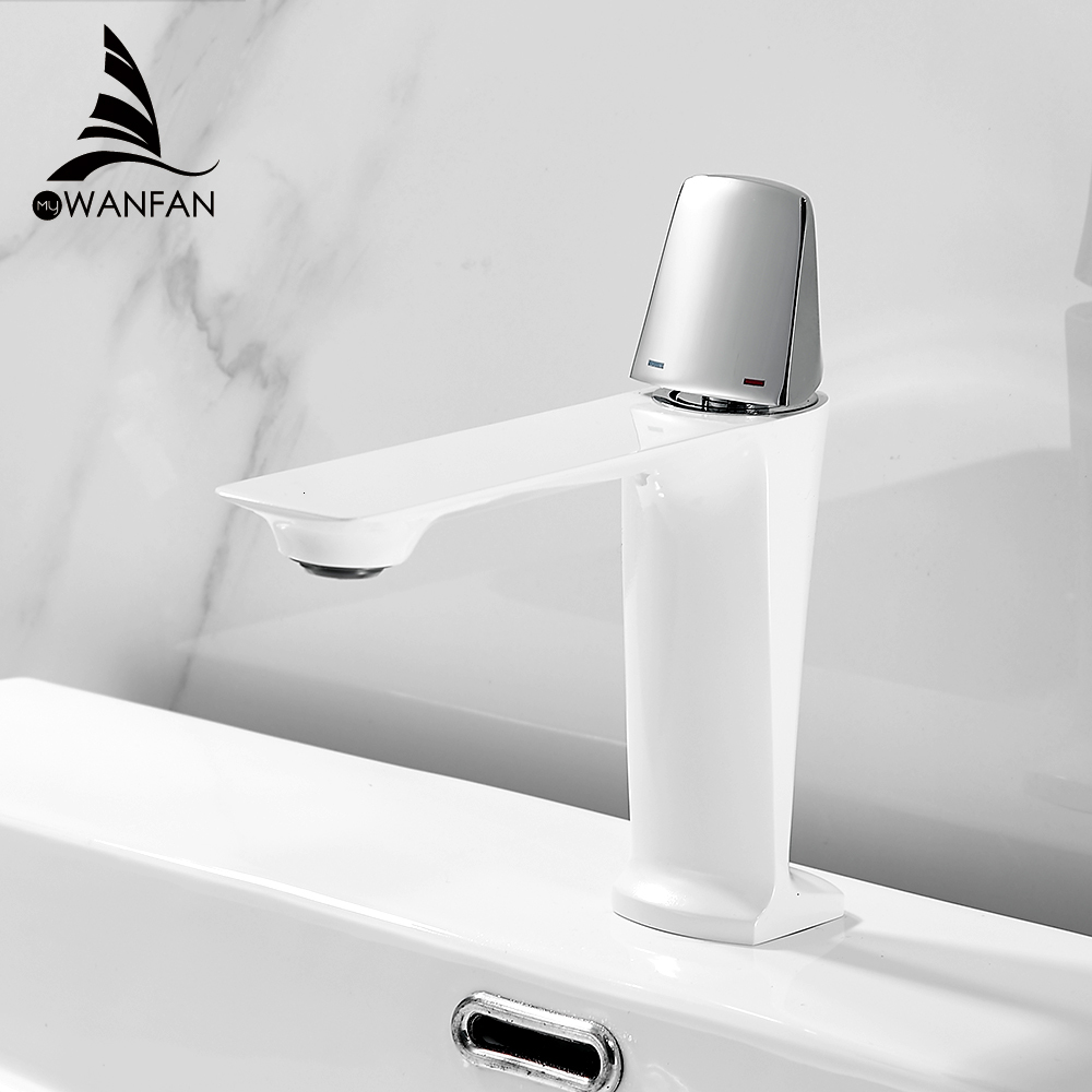 Bathroom Sink Faucets Basin Elegant Faucet Hot and Cold Water Mixer Tap White Finish Brass Toilet Crane 855807w 82bo
Bathroom Sink Faucets Basin Elegant Faucet Hot and Cold Water Mixer Tap White Finish Brass Toilet Crane 855807w 82bo