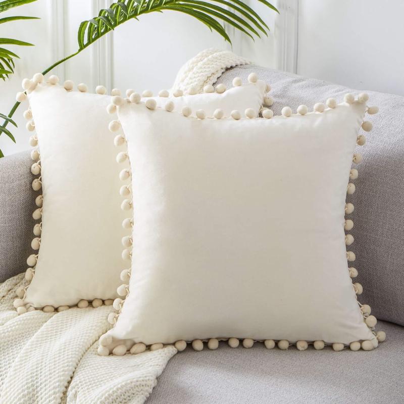 Cushion/Decorative Pillow Velvet Cushioncover Pillowslip With Ball Soft Decorative Cushion Home Decor For Sofa Set Bedroom Pillowcase Blue P, Yellow
Cushion/Decorative Pillow Velvet Cushioncover Pillowslip With Ball Soft Decorative Cushion Home Decor For Sofa Set Bedroom Pillowcase Blue P, Yellow