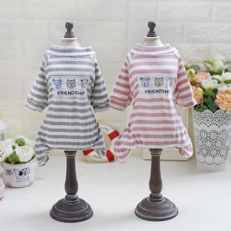 Pet Four Feet Jumpsuit Clothing Dog Nursing Belly Coverall Puppy Stripe Clothes Cat Rompers Pajamas For Small Dogs Cats Apparel
Pet Four Feet Jumpsuit Clothing Dog Nursing Belly Coverall Puppy Stripe Clothes Cat Rompers Pajamas For Small Dogs Cats Apparel