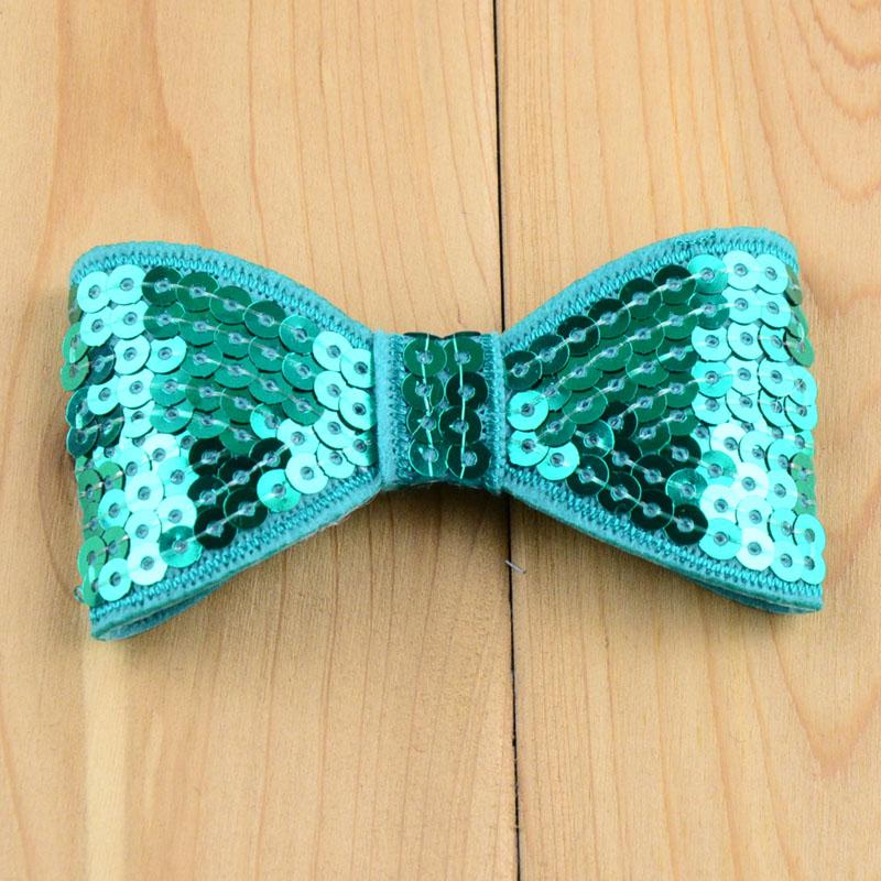 2021 new 32C 8CM Children Boutique Bowknots Without Clip Sequin Bows For Baby Girls DIY Headbands Hair Accessories