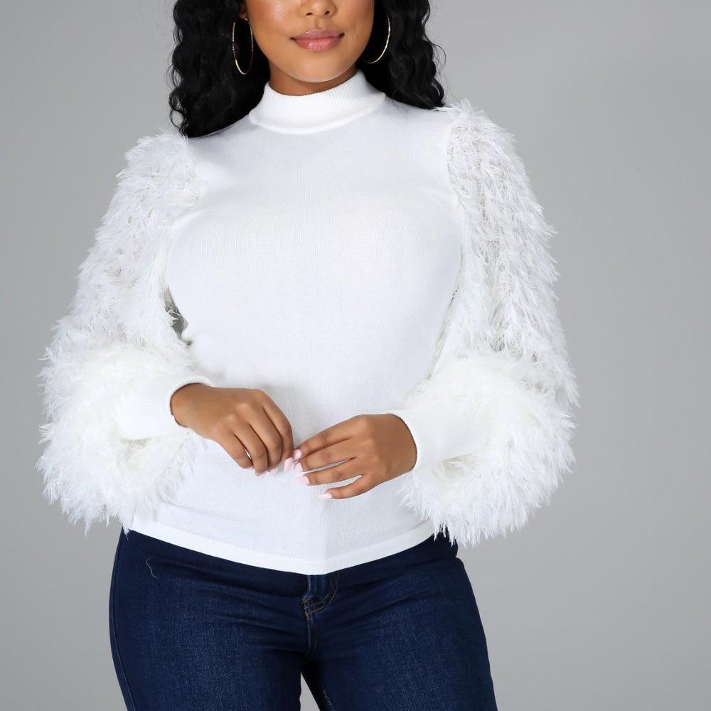 Women Winter Blouse Long Sleeve 2021 Plain White Black Round Neck Slim Causal Daily Wear Fashion Tops Blouse Shirts High Quality, White blouse
Women Winter Blouse Long Sleeve 2021 Plain White Black Round Neck Slim Causal Daily Wear Fashion Tops Blouse Shirts High Quality, White blouse