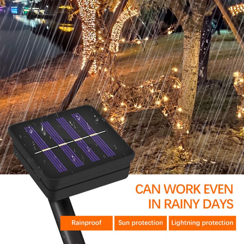 Strings Outdoor Waterproof 100 LED Christmas Decoration Solar Light String Copper Wire Garden
Strings Outdoor Waterproof 100 LED Christmas Decoration Solar Light String Copper Wire Garden