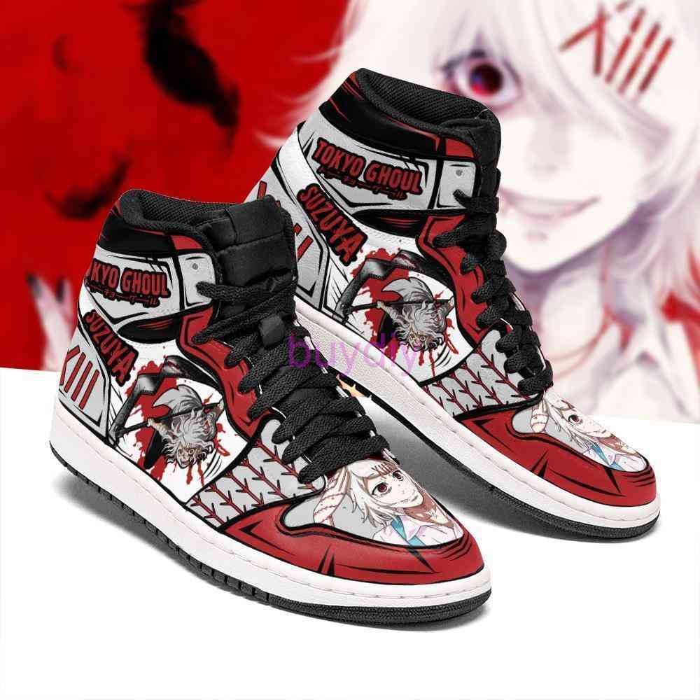 Anime Fan DIY Sneakers Juuzou Suzuya Mens Womens Basketball Shoes Jumpman 1 Model Custom Trainers Casual shoe
Anime Fan DIY Sneakers Juuzou Suzuya Mens Womens Basketball Shoes Jumpman 1 Model Custom Trainers Casual shoe