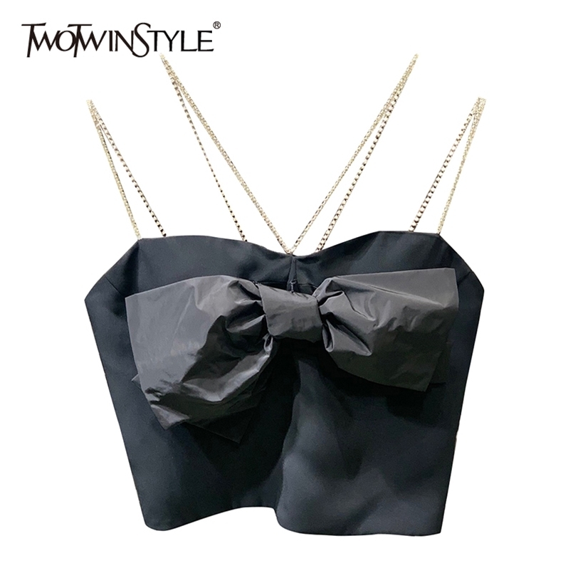 Black Patchwork Diamond Bowknot Vests For Women Square Collar Sleeveless Short Sexy Camis Female Summer Fashion 210524
Black Patchwork Diamond Bowknot Vests For Women Square Collar Sleeveless Short Sexy Camis Female Summer Fashion 210524