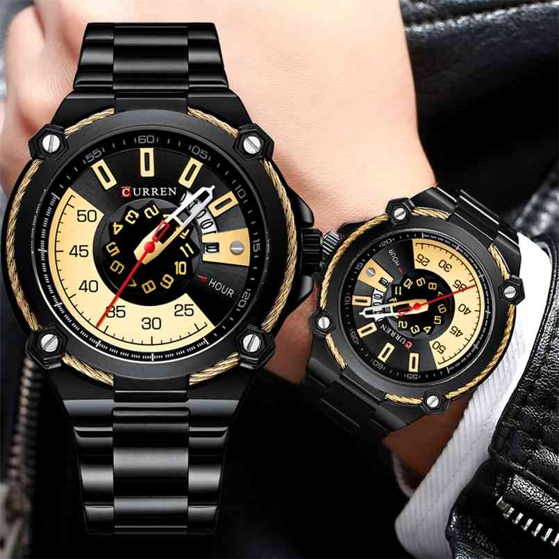 Curren Man Watch Big Sport Male Luxury Military Mens es Top Brand Men's Wristwatch Clock Relogio Masculino 210707, Silver
Curren Man Watch Big Sport Male Luxury Military Mens es Top Brand Men's Wristwatch Clock Relogio Masculino 210707, Silver