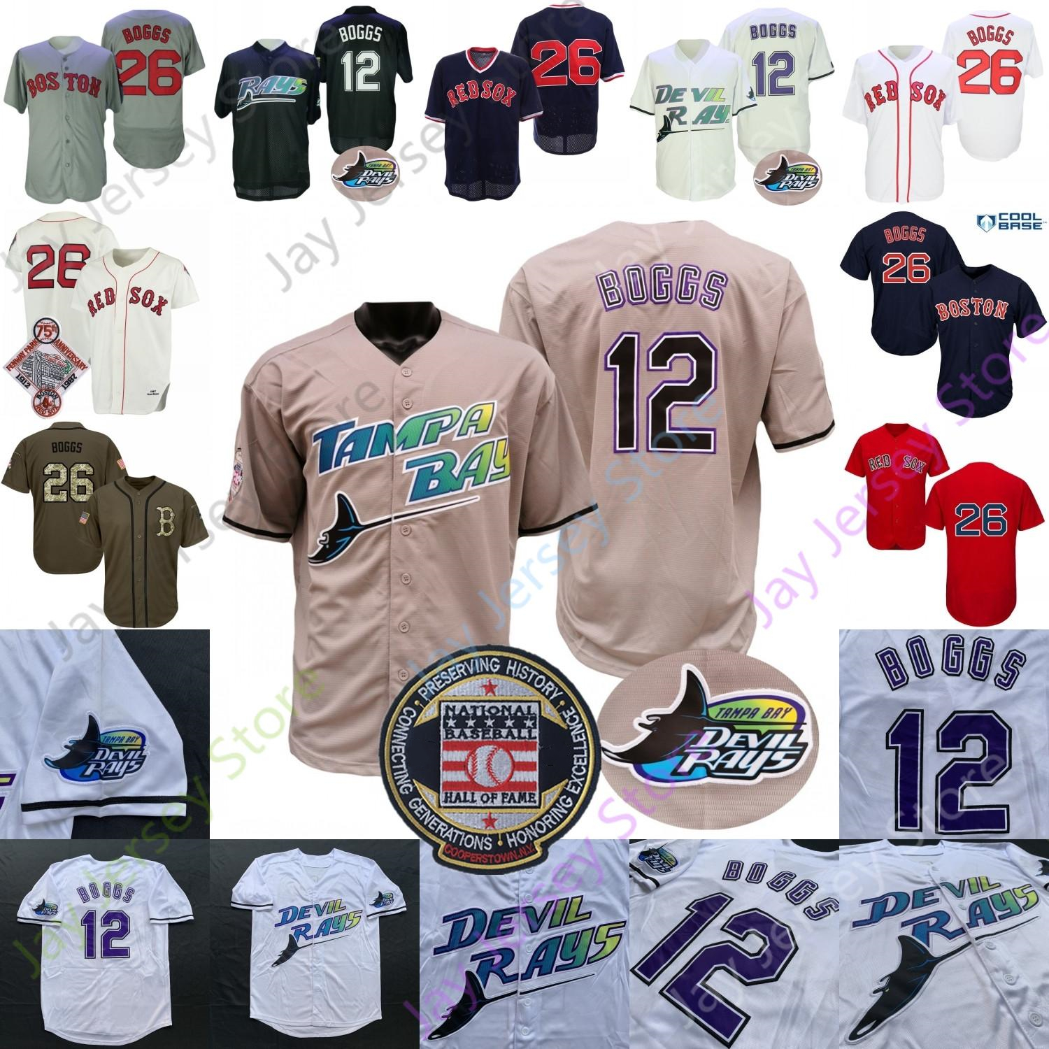 Wade Boggs Jersey Vintage 26 1987 Cooperstown Cream Navy Hall Of Fame Patch 12 Grey White Black Size S-3XL
Wade Boggs Jersey Vintage 26 1987 Cooperstown Cream Navy Hall Of Fame Patch 12 Grey White Black Size S-3XL