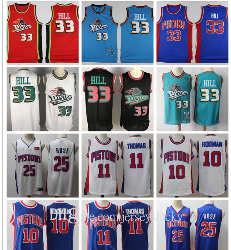Top Quality Mens Basketball Jerseys Grant 33 Hill Vintage Isiah 11 Thomas Retro Dennis 10 Rodman College NCAA Stitched Jersey Breathable, Black;red
Top Quality Mens Basketball Jerseys Grant 33 Hill Vintage Isiah 11 Thomas Retro Dennis 10 Rodman College NCAA Stitched Jersey Breathable, Black;red