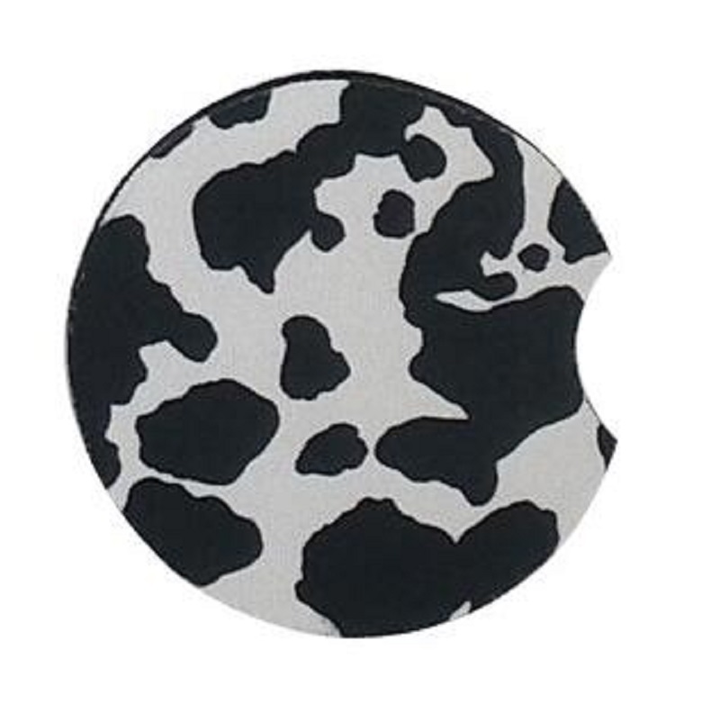 22 Colors Neoprene Drink Cactus Unicorn Flower Printed Coffee g Mats Soft Round Non-slip Coaster for Car Home Decoration Free shipping