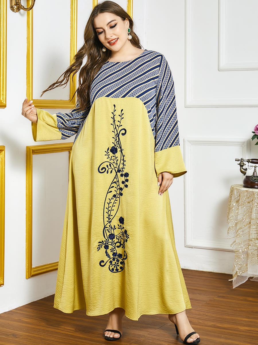 Elegant Muslim Women Dress Ramadan Abaya Embroidery Hijab Dresses Jilbab Turkey Islamic Vestido Moroccan Kaftan Arabic Elbise
Elegant Muslim Women Dress Ramadan Abaya Embroidery Hijab Dresses Jilbab Turkey Islamic Vestido Moroccan Kaftan Arabic Elbise