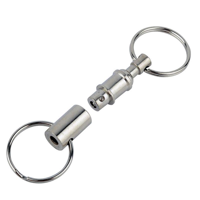 Keychains Pull-Apart Quick Release Key Ring Easy Detach Double Snap Chain Accessories
Keychains Pull-Apart Quick Release Key Ring Easy Detach Double Snap Chain Accessories