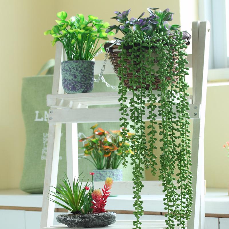Decorative Flowers & Wreaths Artificial Succulents Vines Wall Hanging Baskets Plants Beaded Rattan Soft Plastic Fake, Green
Decorative Flowers & Wreaths Artificial Succulents Vines Wall Hanging Baskets Plants Beaded Rattan Soft Plastic Fake, Green