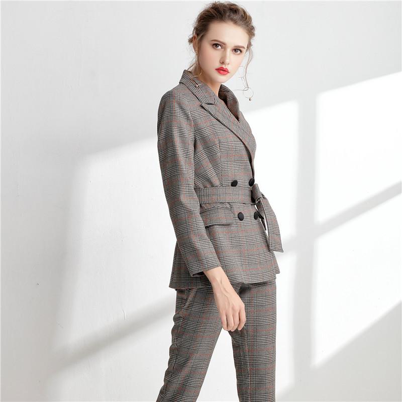 Women' Suits & Blazers OFTBUY 2021 Spring Autumn Fashion Vintage Casual Coat Office Eleganti Double Breasted Blazer Classic Plaid Women Jac, Pants
Women' Suits & Blazers OFTBUY 2021 Spring Autumn Fashion Vintage Casual Coat Office Eleganti Double Breasted Blazer Classic Plaid Women Jac, Pants