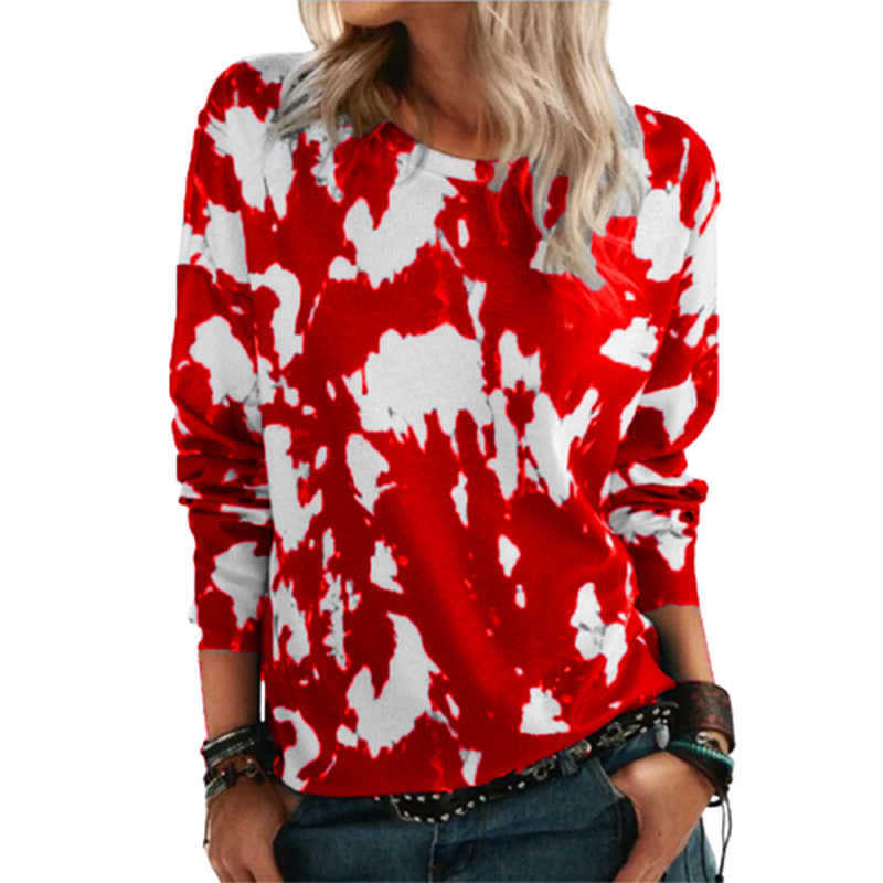 Plus Size Spring Women Tshirts Casual Long Sleeve O-Neck Tie Dye Print Streetwear Tees Autumn Oversize Female T-shirts Thin Tops 210526, Orange
Plus Size Spring Women Tshirts Casual Long Sleeve O-Neck Tie Dye Print Streetwear Tees Autumn Oversize Female T-shirts Thin Tops 210526, Orange