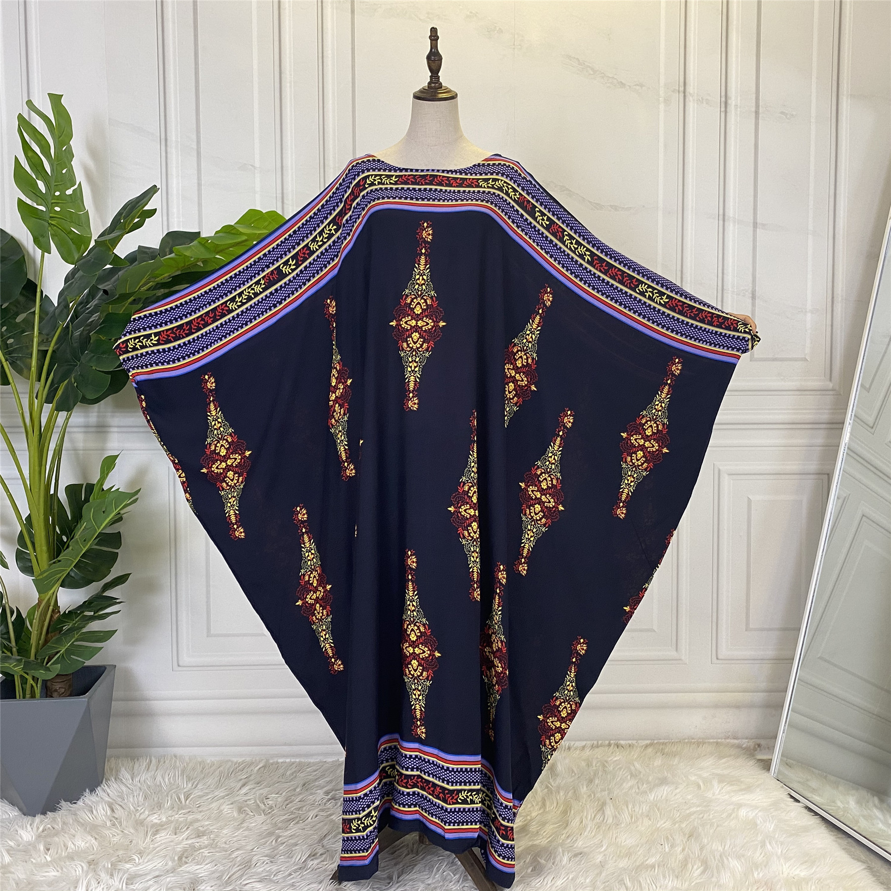 Eid Turkey Muslim Dress Women Bat Sleeve Loose Morccan Kaftan Jubah Robe Abaya Hijab Vestidos Mujer Islamic Clothing Duabi Arab
Eid Turkey Muslim Dress Women Bat Sleeve Loose Morccan Kaftan Jubah Robe Abaya Hijab Vestidos Mujer Islamic Clothing Duabi Arab