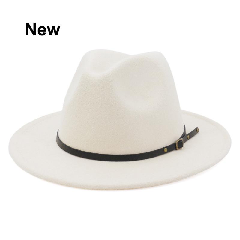 Wide Brim Hats Women Fedoras Men's Fashion Jazz Hat Autumn Winter Woolen Cap Pink Black Gray Navy Outdoor Casual British Retro Top, Blue;gray
Wide Brim Hats Women Fedoras Men's Fashion Jazz Hat Autumn Winter Woolen Cap Pink Black Gray Navy Outdoor Casual British Retro Top, Blue;gray