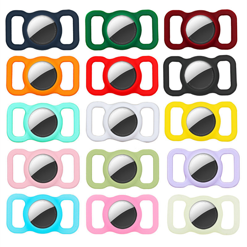 Wholesale 15 Color Case Compatible with Apple AirTag Dog Collar Pet Loop Holder Soft Silica Gel Cases for Air Tags Dogs Supplies Red J06
Wholesale 15 Color Case Compatible with Apple AirTag Dog Collar Pet Loop Holder Soft Silica Gel Cases for Air Tags Dogs Supplies Red J06