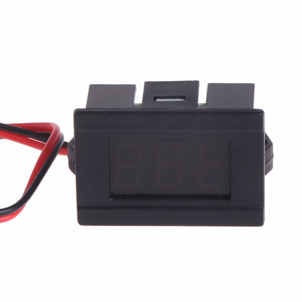 Dc 2 Wires 4.5-30V Mini Led Digital Display Voltimeter Voltage Panel Meter Tester Tool