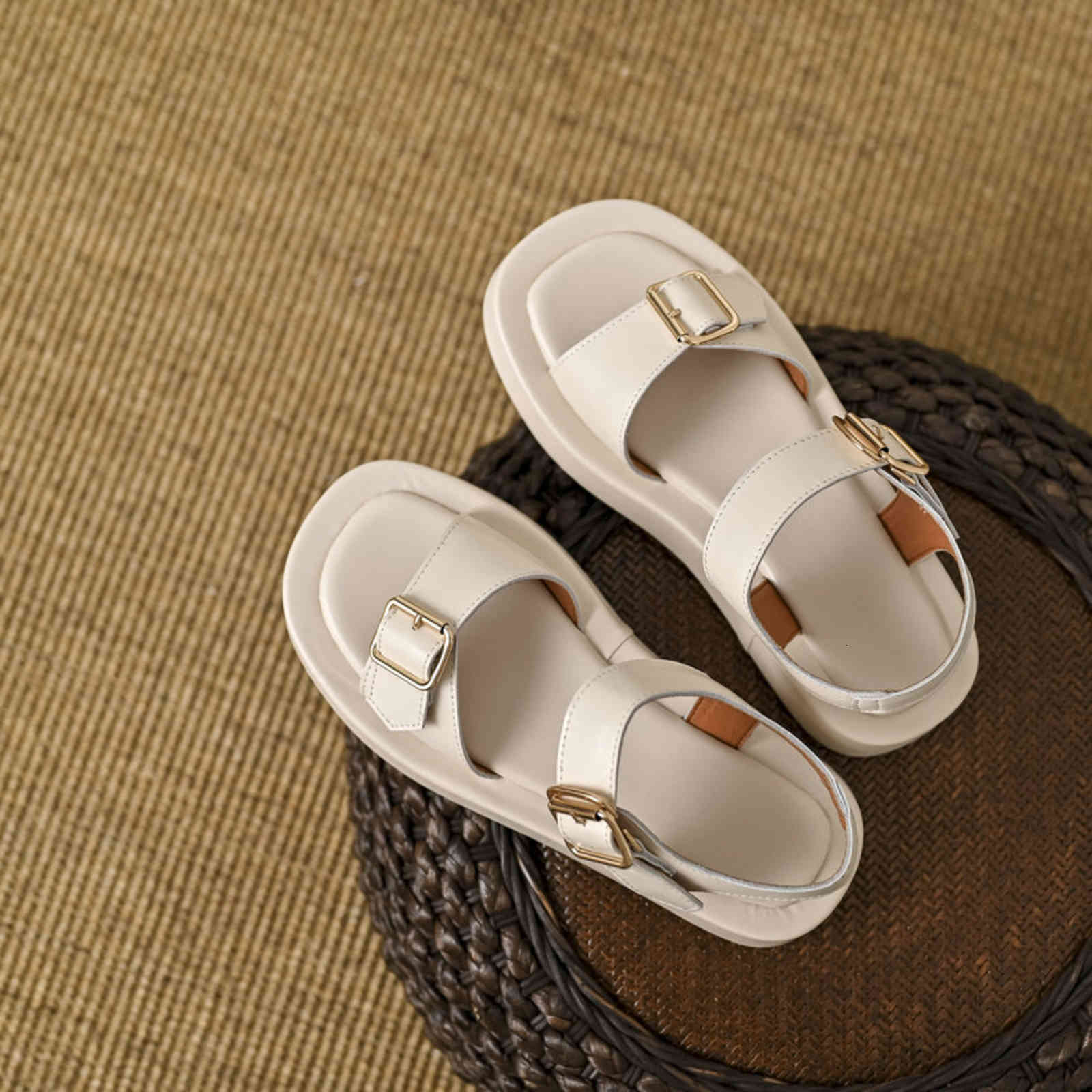 dress shoes qutaa summer open toe buckle casual sandals genuine leather platform female ankle strap women heels size 34-40 v8yt, Black
dress shoes qutaa summer open toe buckle casual sandals genuine leather platform female ankle strap women heels size 34-40 v8yt, Black
