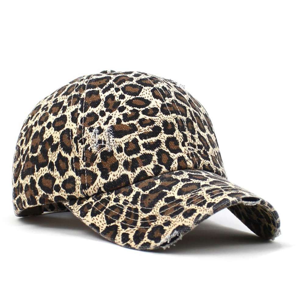 Sun hat women's leopard summer outdoor sunshade horsetail hole baseball curved brim hat, Blue;gray
Sun hat women's leopard summer outdoor sunshade horsetail hole baseball curved brim hat, Blue;gray