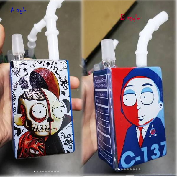 Hookahs Juice Box Oil Rigs Beaker Base Dab Rigs Glasses Bubbler Glass Water Bongs Smoke Pipe Cigarette with 14mm joint
Hookahs Juice Box Oil Rigs Beaker Base Dab Rigs Glasses Bubbler Glass Water Bongs Smoke Pipe Cigarette with 14mm joint