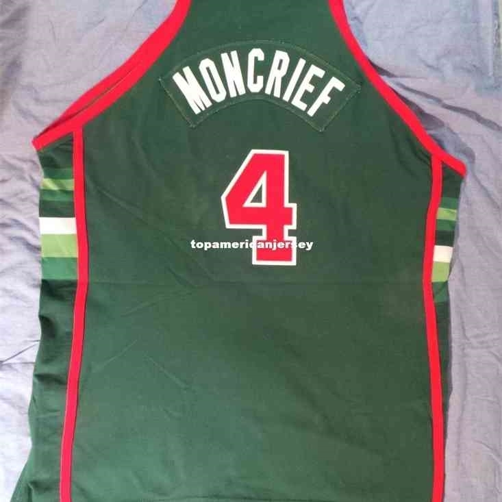 M&N Mitchell Ness Top #4 Sidney Moncrief Sewn jersey RARE Mens Vest Size XS-6XL Stitched basketball Jerseys Ncaa, Green
M&N Mitchell Ness Top #4 Sidney Moncrief Sewn jersey RARE Mens Vest Size XS-6XL Stitched basketball Jerseys Ncaa, Green