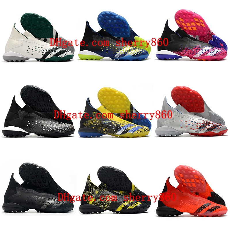 2021 PREDATOR FREAK + TF Soccer Shoes Mens Wolverines Dark Turf Cleats Football Boots Superstealth Core Black/Grey
2021 PREDATOR FREAK + TF Soccer Shoes Mens Wolverines Dark Turf Cleats Football Boots Superstealth Core Black/Grey