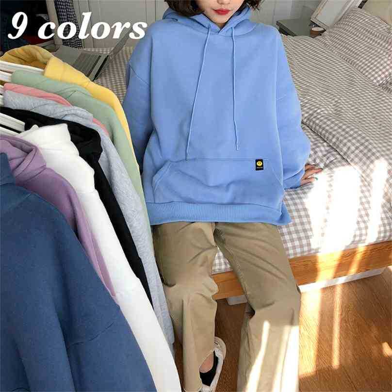 Women Harajuku Hoodie Autumn Winter Kawaii Casual Loose Hooded Sweatshirts Korean Oversize Pink Hoodies Outerwear Tops 210525
Women Harajuku Hoodie Autumn Winter Kawaii Casual Loose Hooded Sweatshirts Korean Oversize Pink Hoodies Outerwear Tops 210525