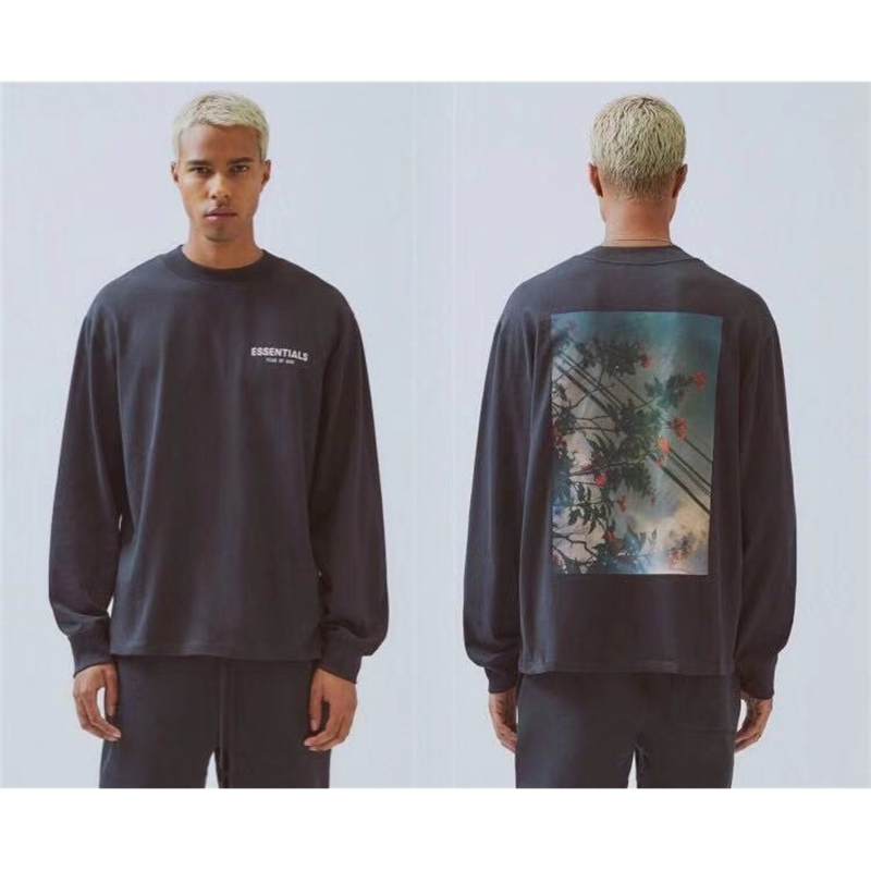 Autumn 21 ow fog bear of God essentials multi thread round neck long sleeve T-shirt black
Autumn 21 ow fog bear of God essentials multi thread round neck long sleeve T-shirt black