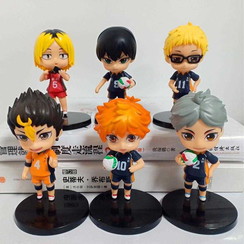 Anime Haikyuu Volleyball Juvenile Action Figure Kenma Hinata Shoyo Tobio Koushi Collection Model Doll Toys For Children's Gifts Q0722
Anime Haikyuu Volleyball Juvenile Action Figure Kenma Hinata Shoyo Tobio Koushi Collection Model Doll Toys For Children's Gifts Q0722