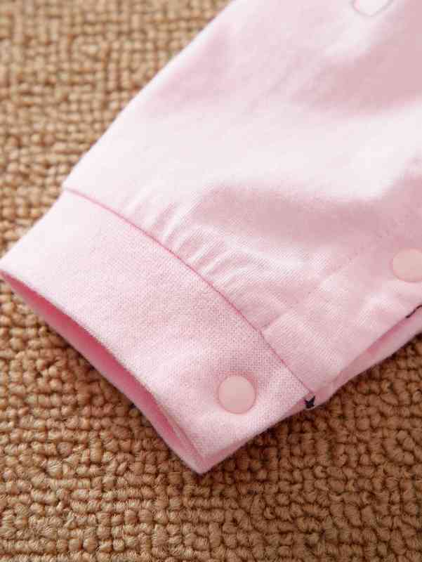 Yierying Baby Girl Cartoon Graphic Jumpsuit SHE