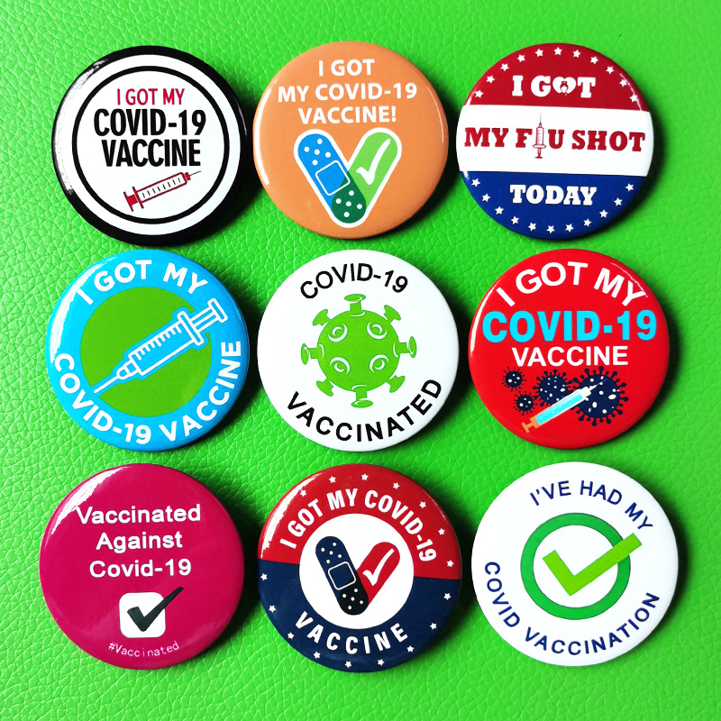 1.4inch 44mm I GOT Vaccinated Pinback Buttons Badge Flu Vaccination Recipient Pin Button Medal Bag Clothing Decoration, Blike;white
1.4inch 44mm I GOT Vaccinated Pinback Buttons Badge Flu Vaccination Recipient Pin Button Medal Bag Clothing Decoration, Blike;white